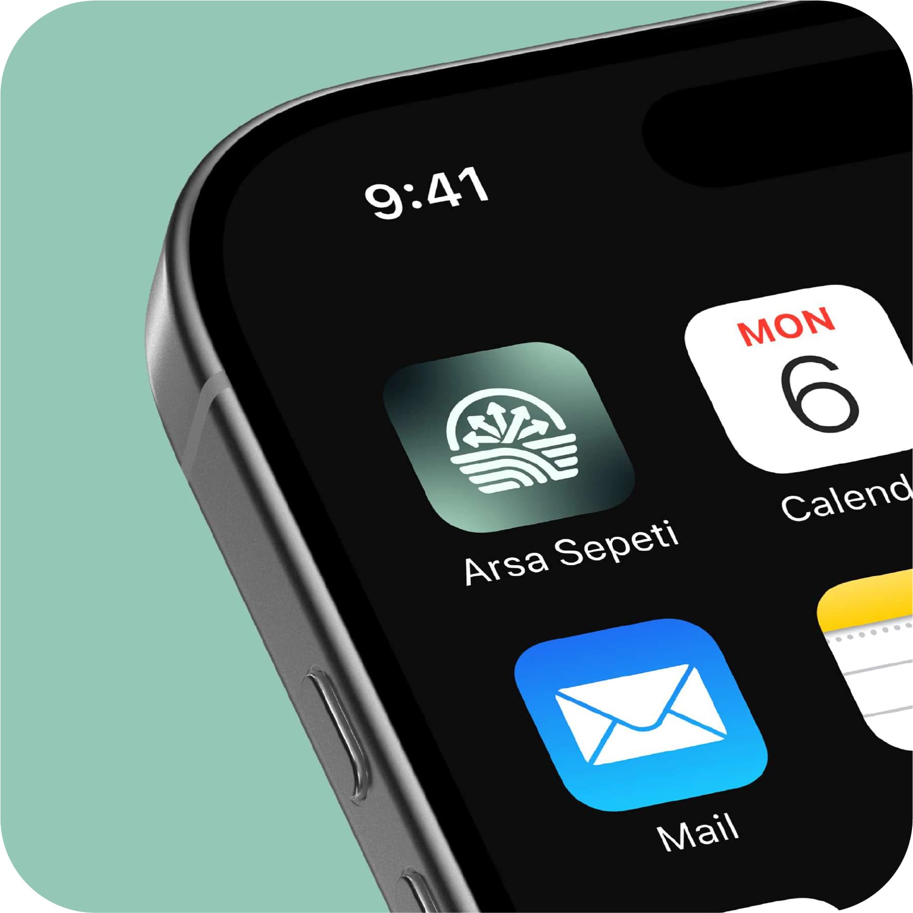 ArsaSepeti app icon on a phone home screen